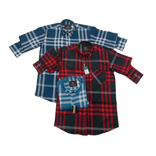 Kids Cotton Cartoon Printed Shirt