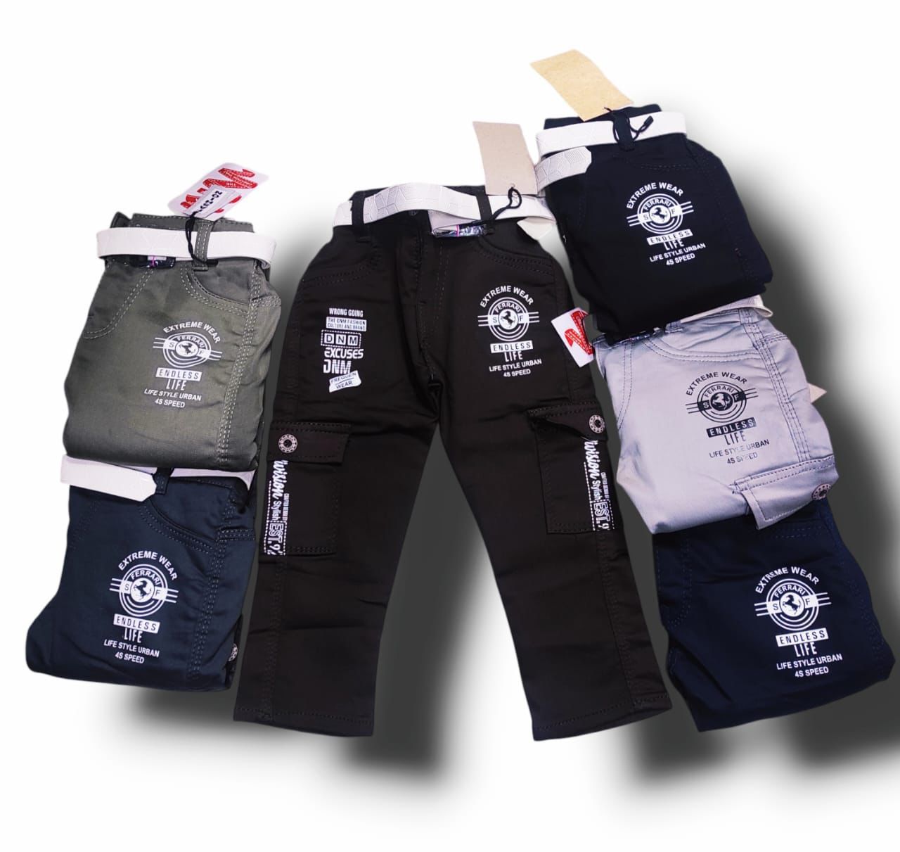 Reactive Six-Pocket Jeans