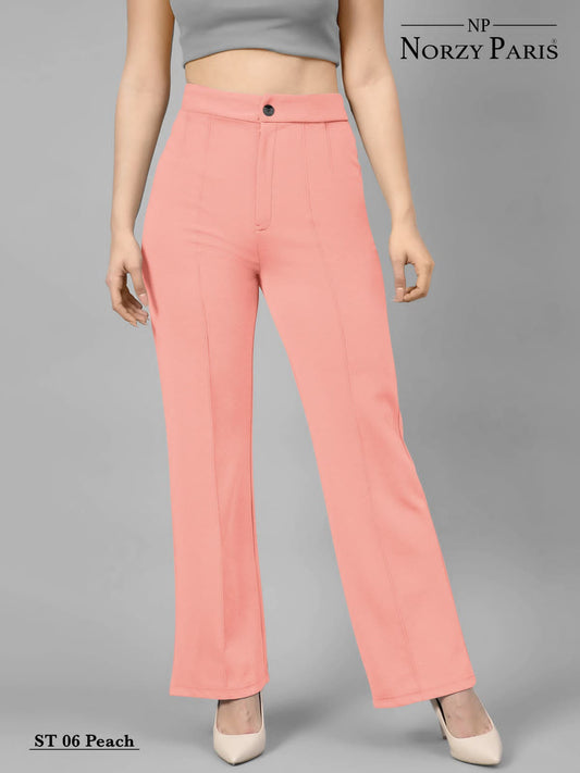 Tipsy Peach Designer Pant