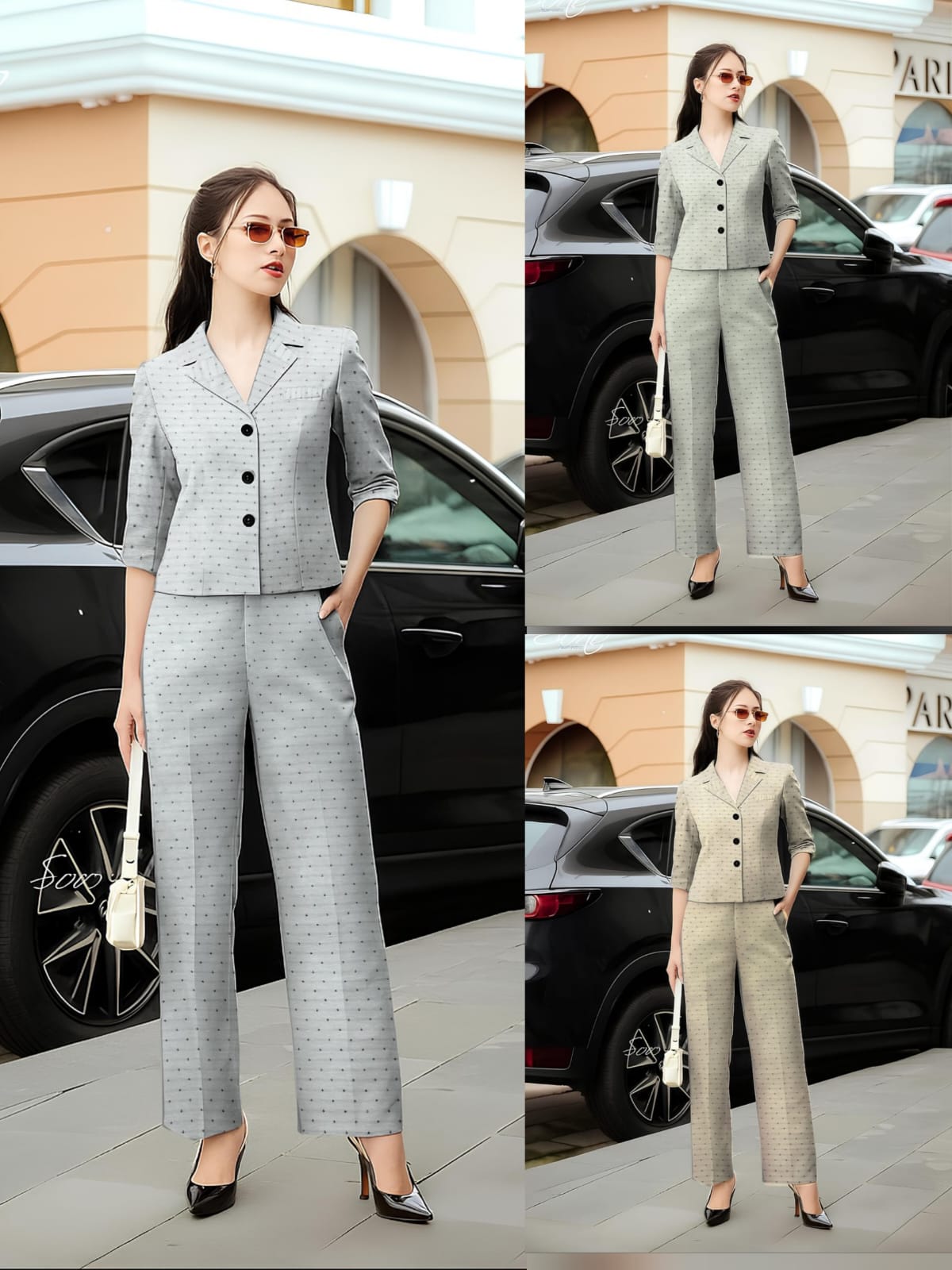 JACQUARD DESIGN CO ORD SET